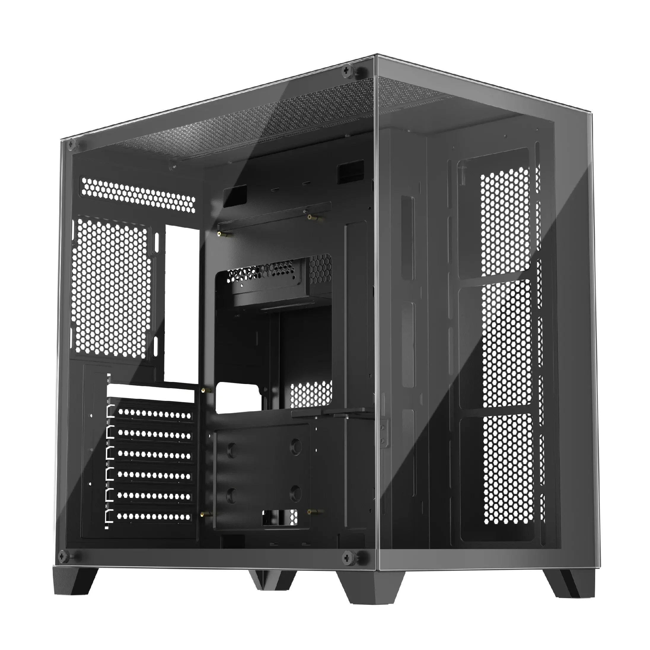 1stPlayer кутия Case ATX - MEGAVIEW MV8 Black - image 1