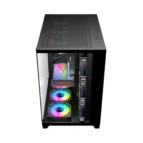 1stPlayer κουτί Case ATX - MEGAVIEW MV8 Black - 12