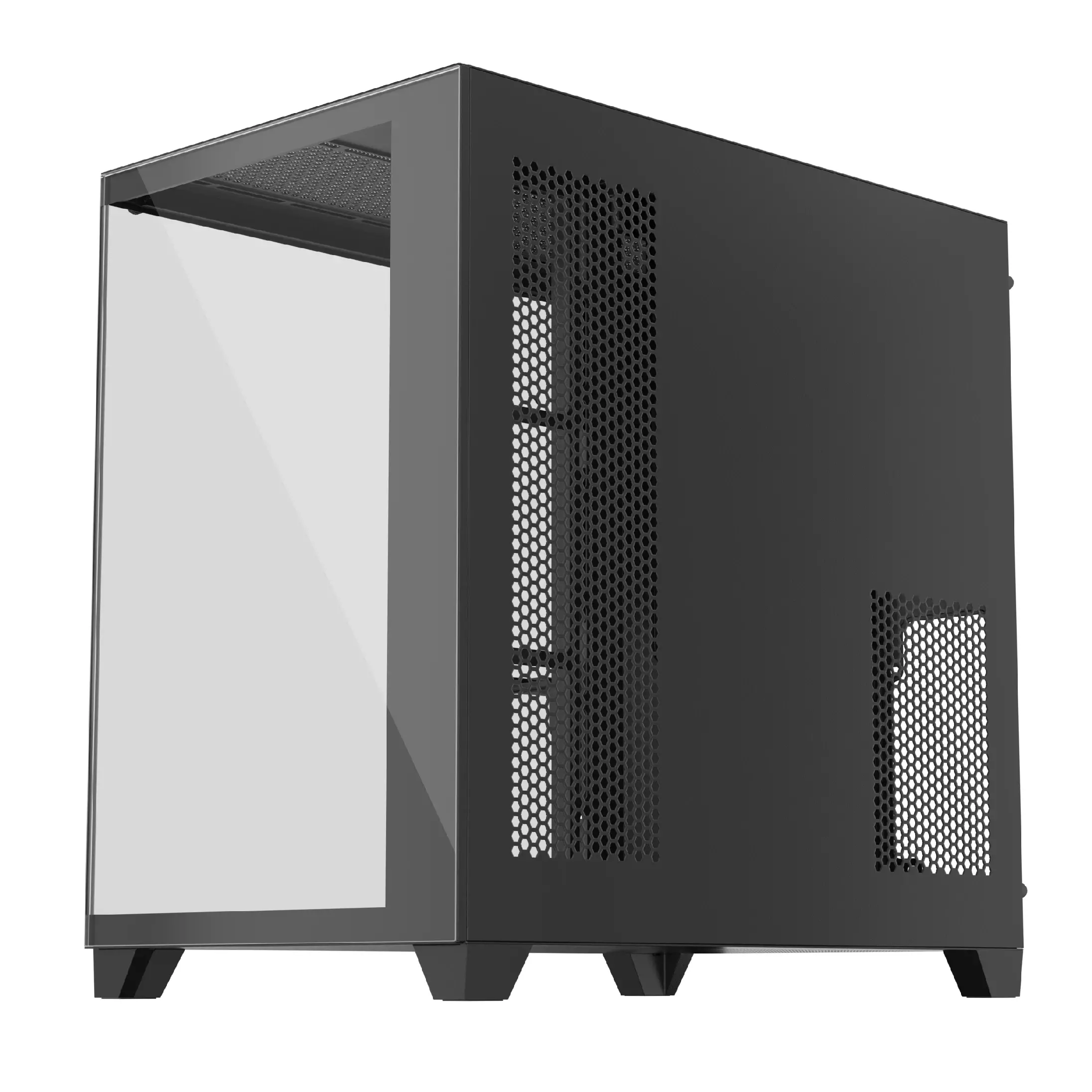 1stPlayer кутия Case ATX - MEGAVIEW MV8 Black - image 4