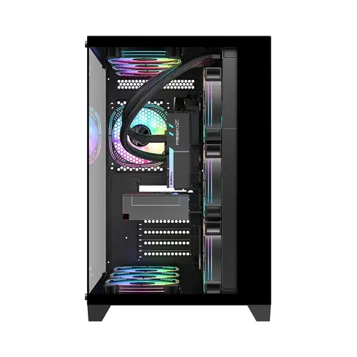 1stPlayer кутия Case ATX - MEGAVIEW MV8 Black - image 7