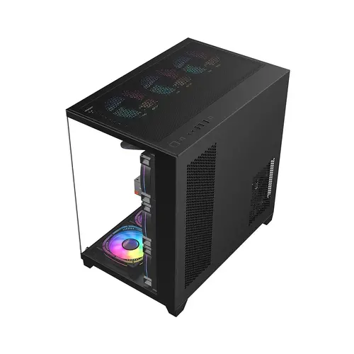 1stPlayer carcasă Case ATX - MEGAVIEW MV8 Black - 9