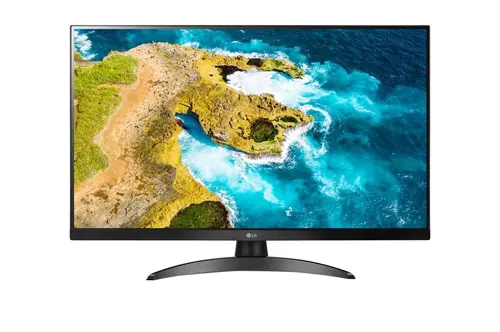 Монитор, LG 27TQ615S-PZ, 27.0" IPS, Smart webOS, TV Tuner DVB-T2/C /S2, 1000:1, Mega DFC, 250cd, Full HD (1920 x 1080), Wi-Fi, LAN, AirPlay, HDMI, CI Slot, USB 2.0, Bluetooth, AI Sound, Speakers, Black