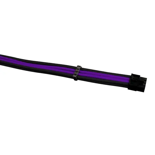 1stPlayer комплект удължителни кабели Custom Modding Cable Kit Black/Violet - ATX24P, EPS, PCI-e - BVL-001 - image 2