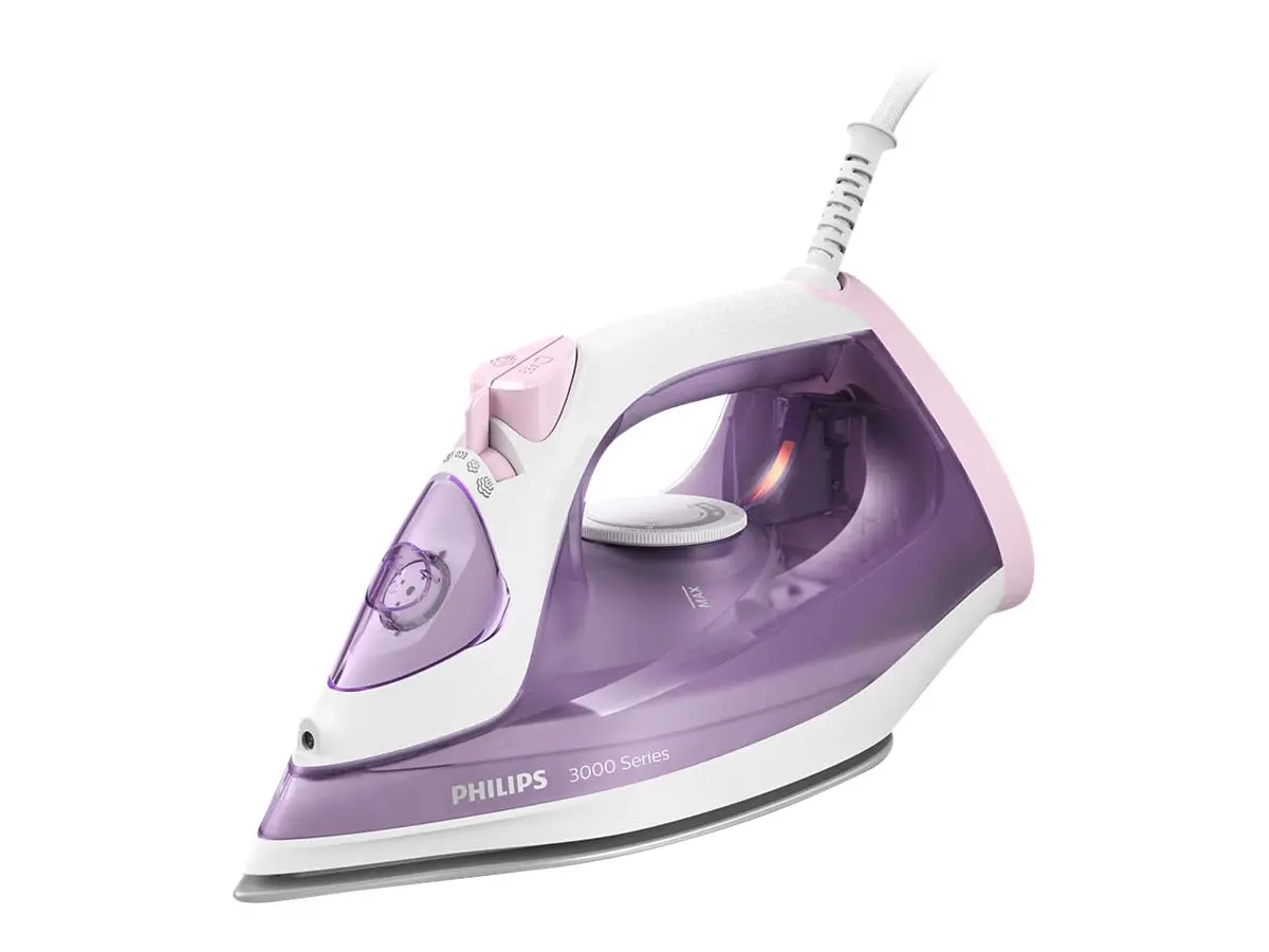 PHILIPS Fier de călcat cu abur Series 3000 30g/min 140g jet de abur SteamGlide Plus 2000 W Mov