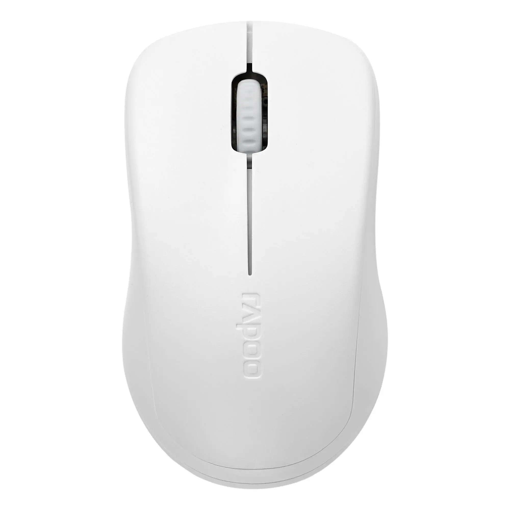 Mouse optic wireless RAPOO 1680, Silențios, 2.4Ghz, Alb - image 3