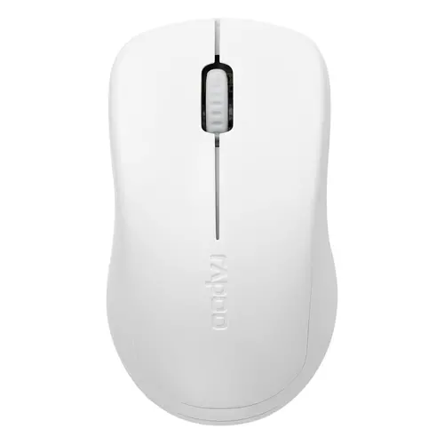 Ασύρματο οπτικό ποντίκι RAPOO 1680, Αθόρυβο, 2.4Ghz, Λευκό - 4