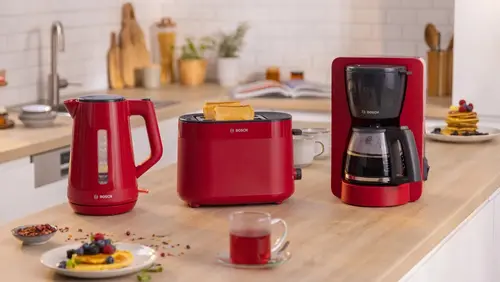 Ηλεκτρικός βραστήρας, Bosch TWK1M124, MyMoment Πλαστικός βραστήρας, 2400 W, 1.7 l, Ένδειξη φλιτζανιών, Φίλτρο αλάτων, Τριπλή λειτουργία ασφαλείας - 3