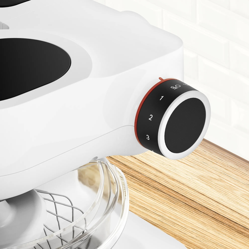 Кухненски робот, Bosch MUMS2TW00, Kitchen machine, MUM Serie 2, 700 W, tritan bowl 3.8 l, 3D PlanetaryMixing, 4 speeds, Pastry set, White - image 2