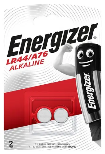 Baterie rotundă microalcalină LR-44 /AG13/ 2buc. 1,55V în ambalaj ENERGIZER - 1