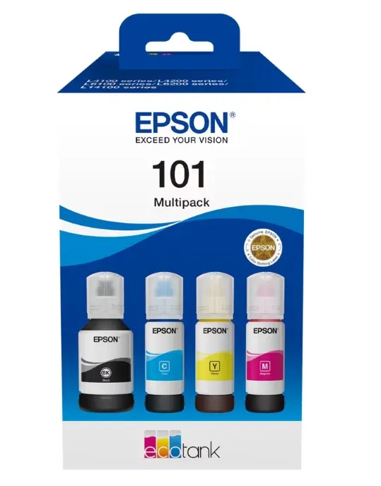 Консуматив, Epson 101 EcoTank 4-colour Multipack
