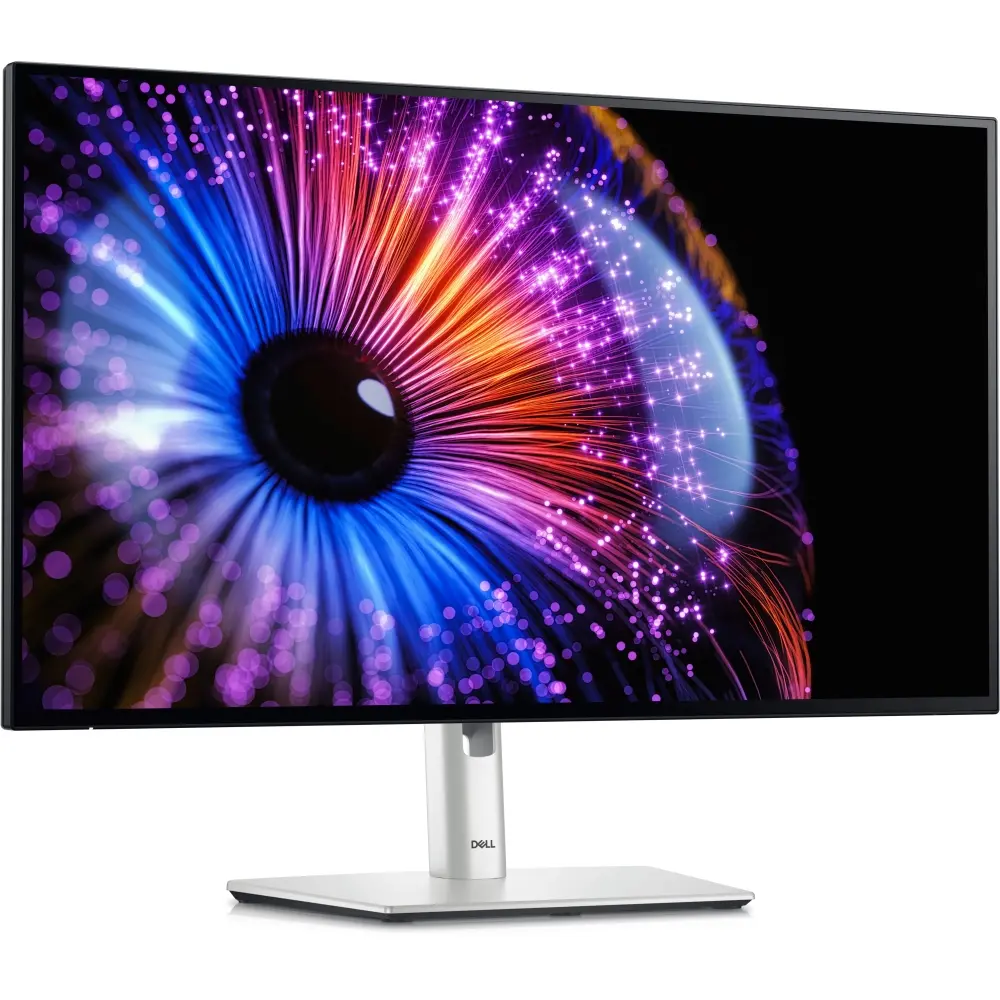 Монитор, Dell U2724DE, 27" IPS Anti-Glare, UltraSharp InfinityEdge, 5ms, 2000:1, 350 cd/m2, QHD 2560x1440, 120Hz, 100% sRGB, 98% DCI-P3, HDMI, DisplayPort, Thunderbolt 4, USB-C, USB 3.2, ComfortView Plus, PBP, Height Adjustable, Pivot, Swivel, Tilt, Black - image 1