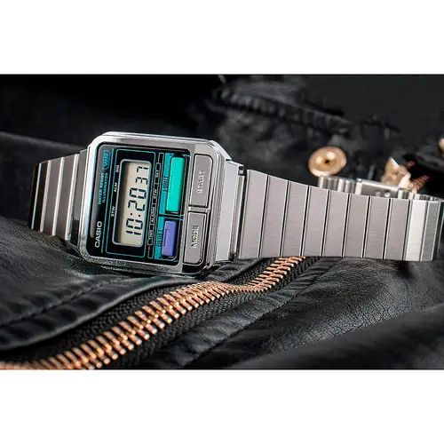 Мъжки дигитален часовник Casio Vintage - A120WE-1AEF - image 2