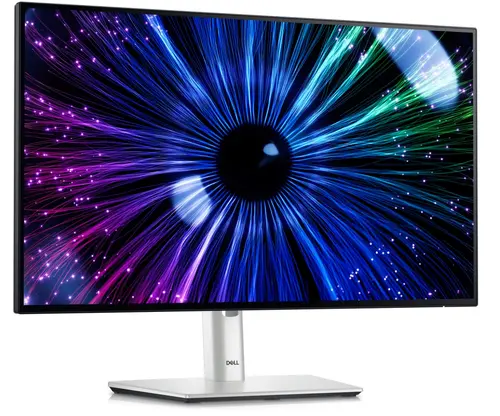 Монитор, Dell U2424HE, 23.8" IPS Anti-Glare, UltraSharp InfinityEdge, 5ms, 1000:1, 250 cd/m2, FullHD 1920x1080, 120 Hz, 100% sRGB, HDMI, DisplayPort, USB-C Hub, USB 3.2 hub, RJ45, KVM ComfortView Plus, Height Adjustable, Pivot, Swivel, Tilt, Black