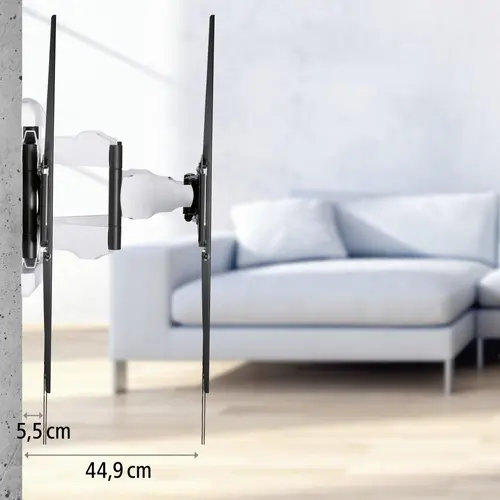 Suport de perete pentru TV HAMA, Reglabil, 46"-90", 220838 - 16