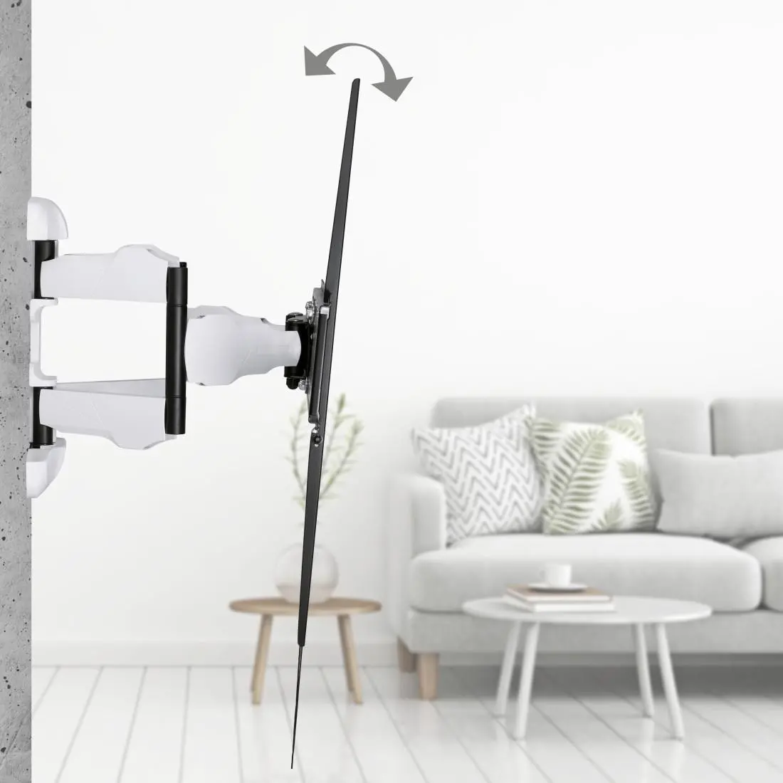 Suport de perete pentru TV HAMA, Reglabil, 46"-90", 220838 - image 2