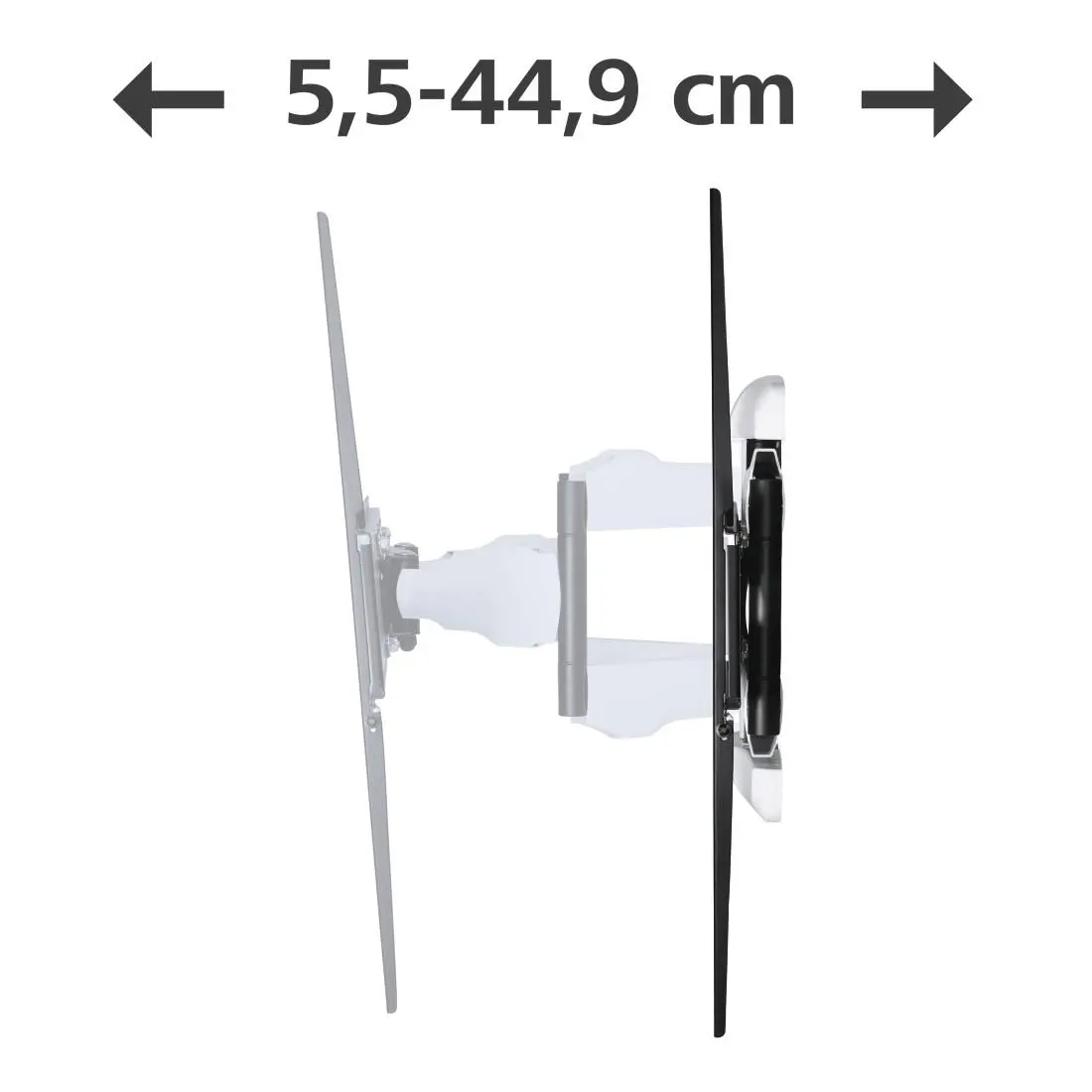 Стенна стойка за TV HAMA, Регулируема, 46"-90", 220838 - image 6
