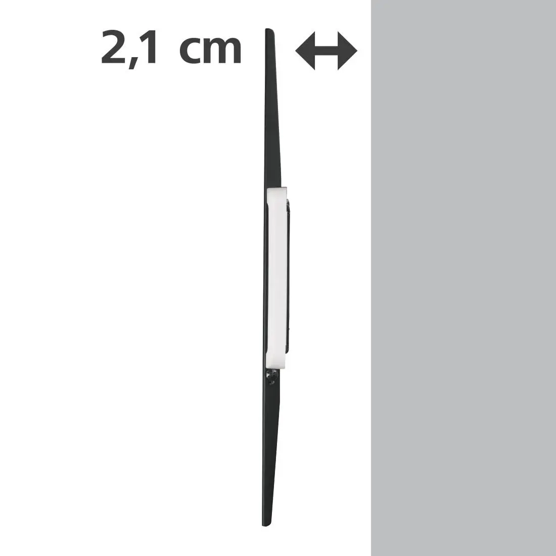 Стенна стойка за TV HAMA, Фиксирана, 100"(254 см), до 75 кг - image 2