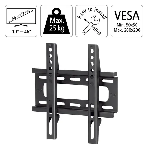 Стенна стойка за TV HAMA, 19"-50", 220803 - 5