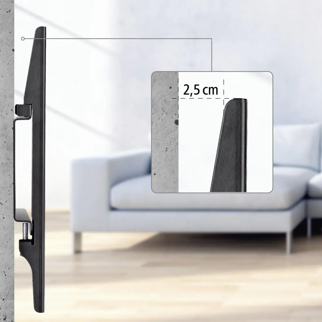 Επιτοίχια βάση για TV HAMA, 19"-50", 220803 - image 6