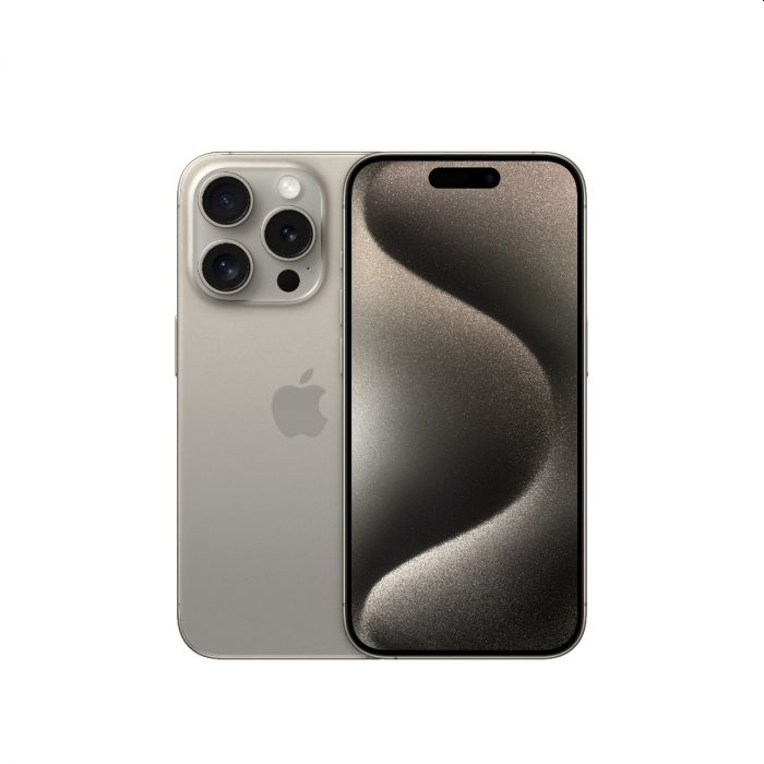 Мобилен телефон, Apple iPhone 15 Pro 256GB Natural Titanium