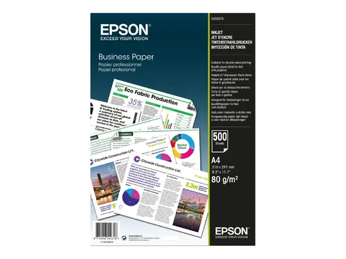 Хартия EPSON Business Paper 80gsm 500 sheets - 1