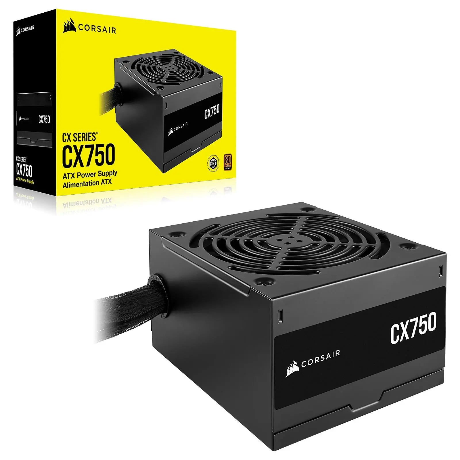 CORSAIR CX Series, CX750, 750 Watt, 80 PLUS Bronze - image 5