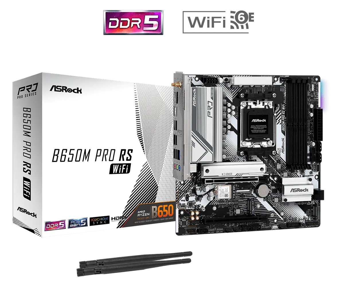 Дънна платка, ASROCK B650M PRO RS WIFI