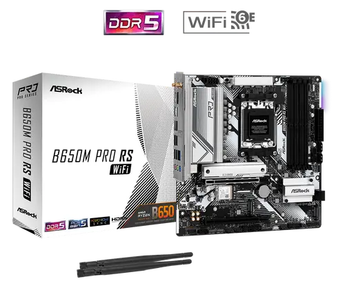 Дънна платка, ASROCK B650M PRO RS WIFI - 1