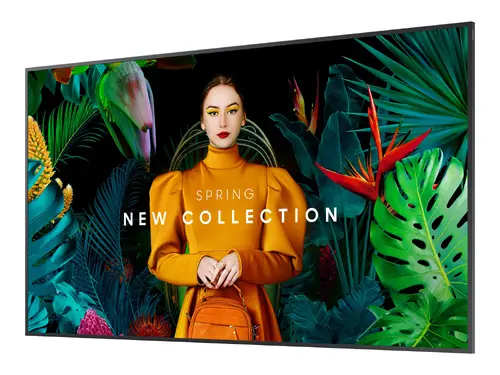 Широкоформатен дисплей, Samsung LFD QM75C 75" 24/7 500nit 3840x2160 UHD BLACK - image 1