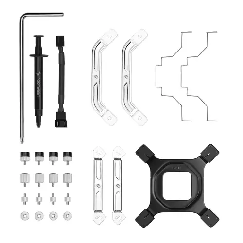 DeepCool охладител за процесор CPU Cooler - AK500 Digital White - LGA1700/AM5 - image 7