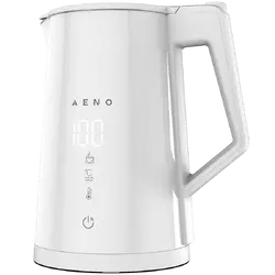 AENO Electric Kettle EK8S Smart: 1850-2200W, 1.7L, Strix, Double-walls, Temperature Control, Keep warm Function, Control via Wi-Fi, LED-display, Non-heating body, Auto Power Off, Dry tank Protection
