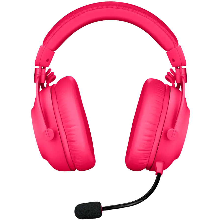 Слушалки, Logitech Headset - PRO X 2 LIGHTSPEED Wireless Gaming Headset - MAGENTA - 2.4GHZ - N/A - EMEA28-935