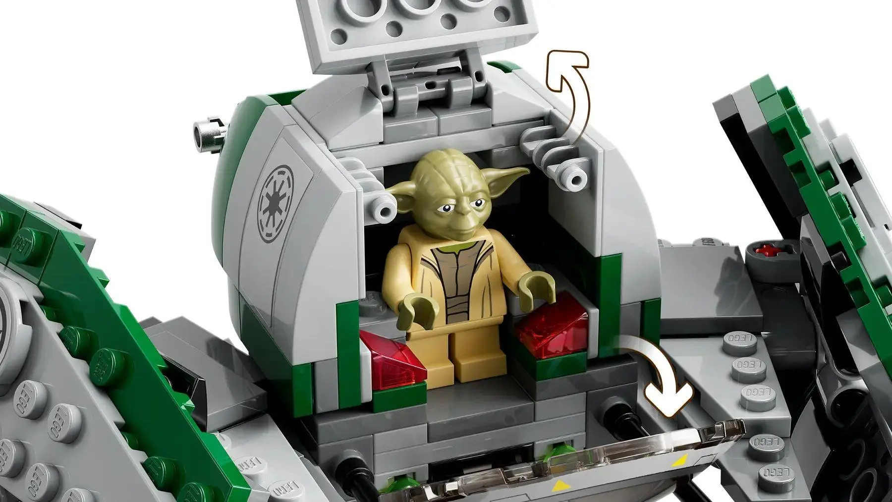 LEGO Star Wars - Yoda's Jedi Starfighter - 75360 - image 3