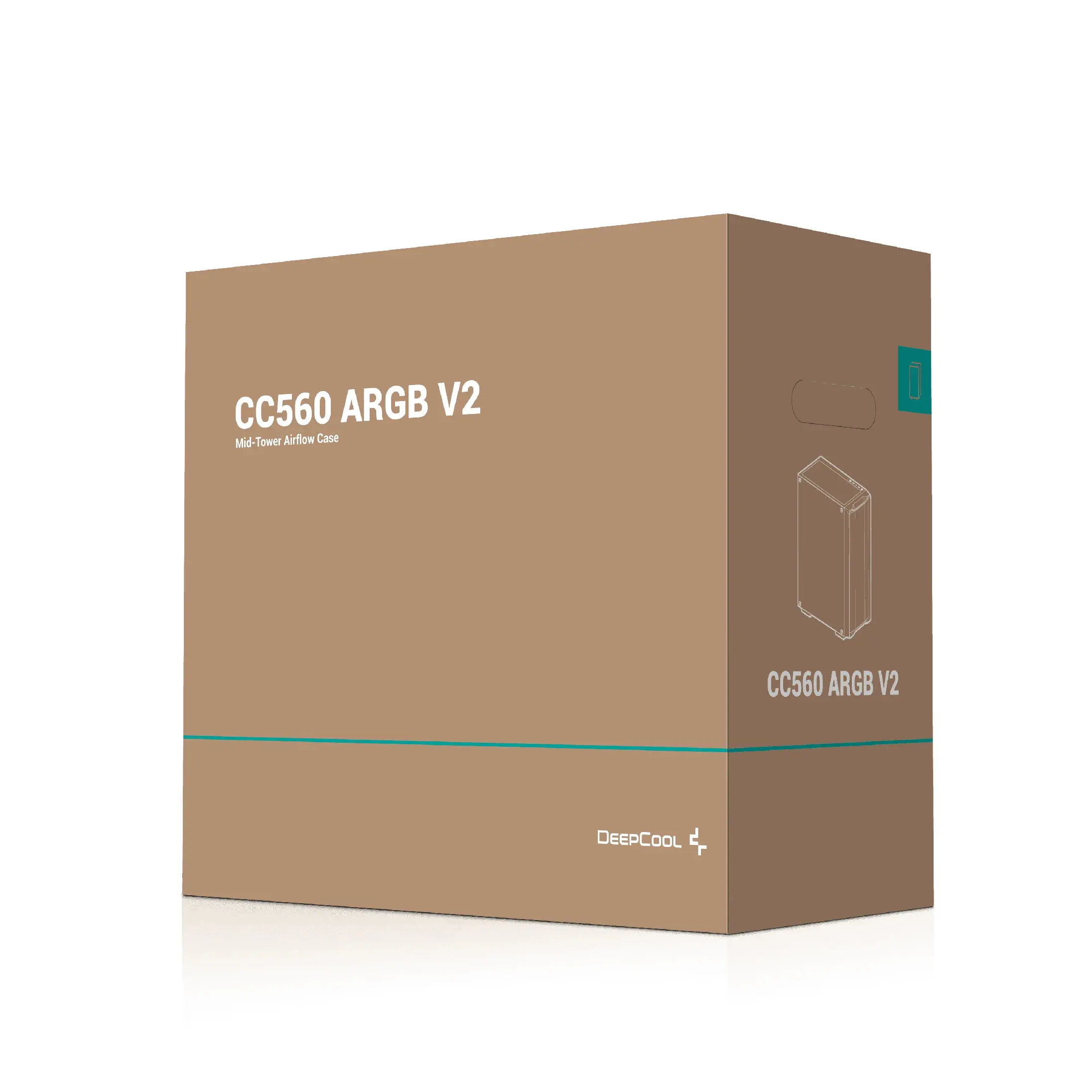 DeepCool кутия Case ATX CC560 A-RGB v2 - image 12