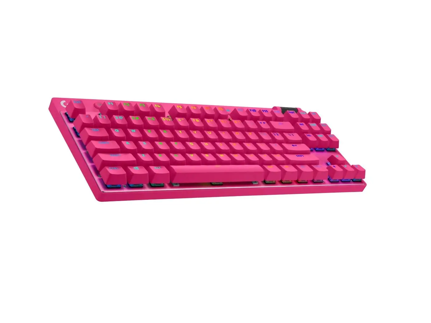 Клавиатура, Logitech G PRO X TKL LIGHTSPEED Gaming Keyboard - MAGENTA - US INT'L - 2.4GHZ/BT - N/A - EMEA28-935 - TACTILE - image 2