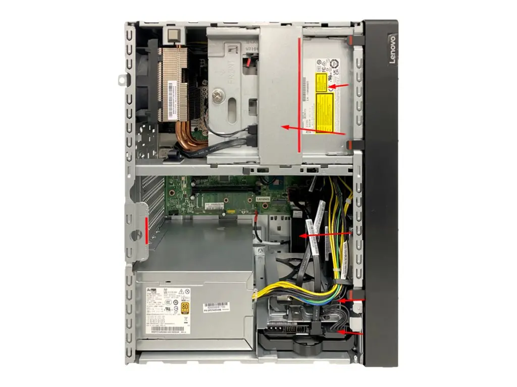 LENOVO ThinkSystem ST50 V2 Xeon E-2324G 4C 3.1GHz 8MB Cache 1x16GB UDIMM 2x1TB SATA SW RAID 500W No DVD 3 year - image 4