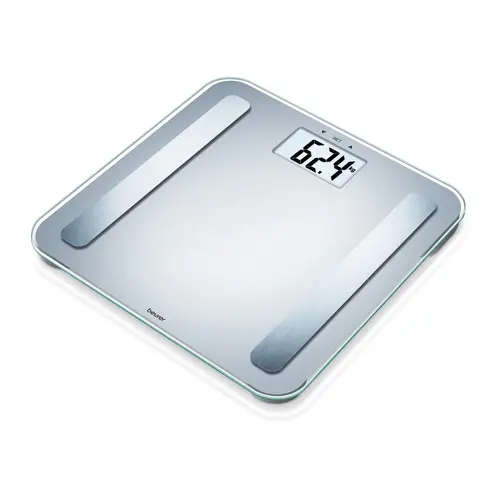 Cântar, Beurer BF 183 cântar de baie diagnostic; afișaj LCD extra large; afișare greutate, grăsime corporală, apă corporală, procent de mușchi, masă - 2