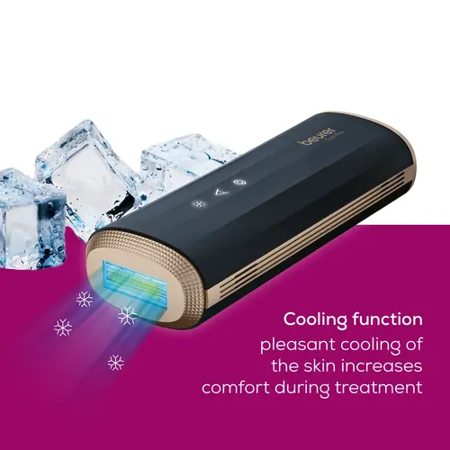 Epilator foto, Beurer IPL 7800 Cool Pro IPL hair removal device; State-of-the-art IPL light technology; 3.8 cm² light area; UV filter; built-in skin - 5