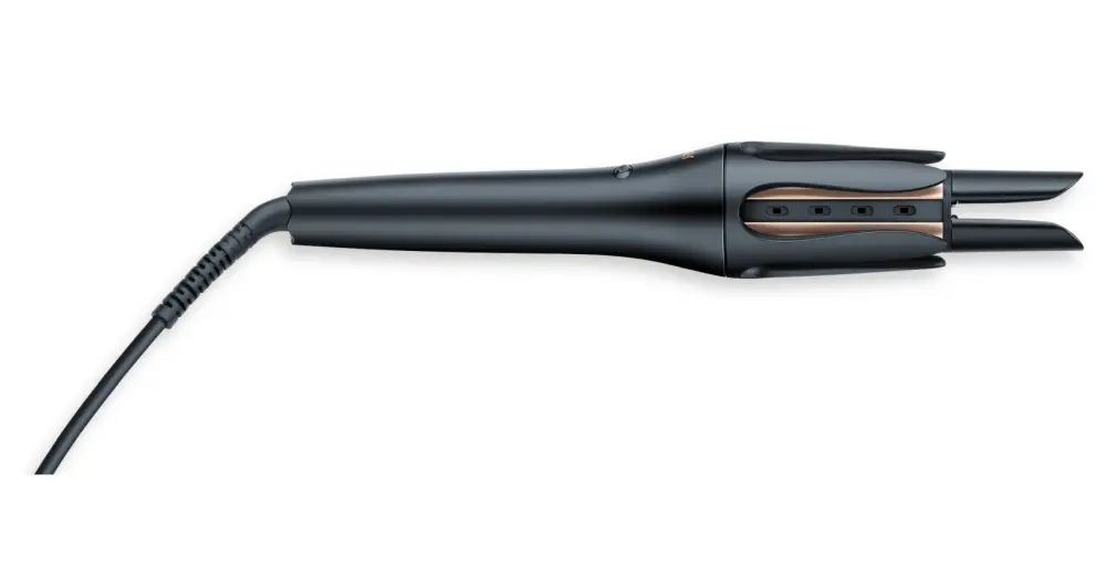 Маша, Beurer HT 75 Automatic Hair Curler, 4-way ion outlet, 3 temperature settings: 170, 190, 210°C, Ceramic and tourmaline-coated, Smart timer - image 2