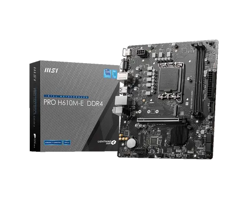 Дънна платка, MSI PRO H610M-E DDR5 /LGA1700