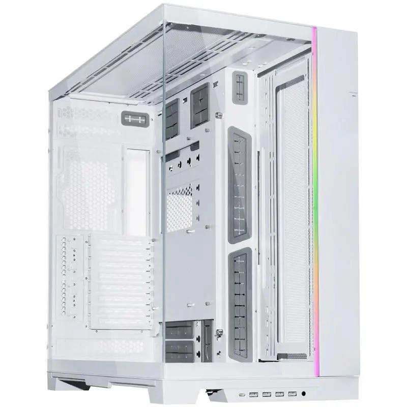 Carcasă Lian Li PC-O11 Dynamic EVO XL Full-Tower, Sticlă securizată, Albă