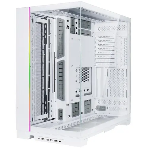 Кутия Lian Li PC-O11 Dynamic EVO XL Full-Tower, Tempered Glass, Бяла - image 2