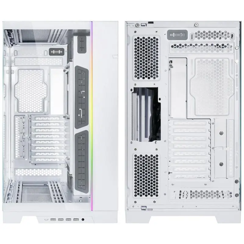 Кутия Lian Li PC-O11 Dynamic EVO XL Full-Tower, Tempered Glass, Бяла - image 5