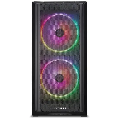Кутия Lian-Li LANCOOL 216, RGB, Mid-Tower, Tempered Glass, Черна - image 1