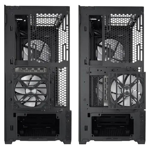 Кутия Lian-Li LANCOOL 216, RGB, Mid-Tower, Tempered Glass, Черна - image 7