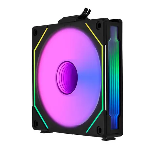 Вентилатор Lian-Li UNI SL-INF Reverse Blade, 120 мм, ARGB PWM, Черен - image 1