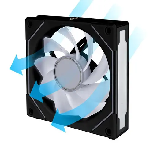 Вентилатор Lian-Li UNI SL-INF Reverse Blade, 120 мм, ARGB PWM, Черен - image 3