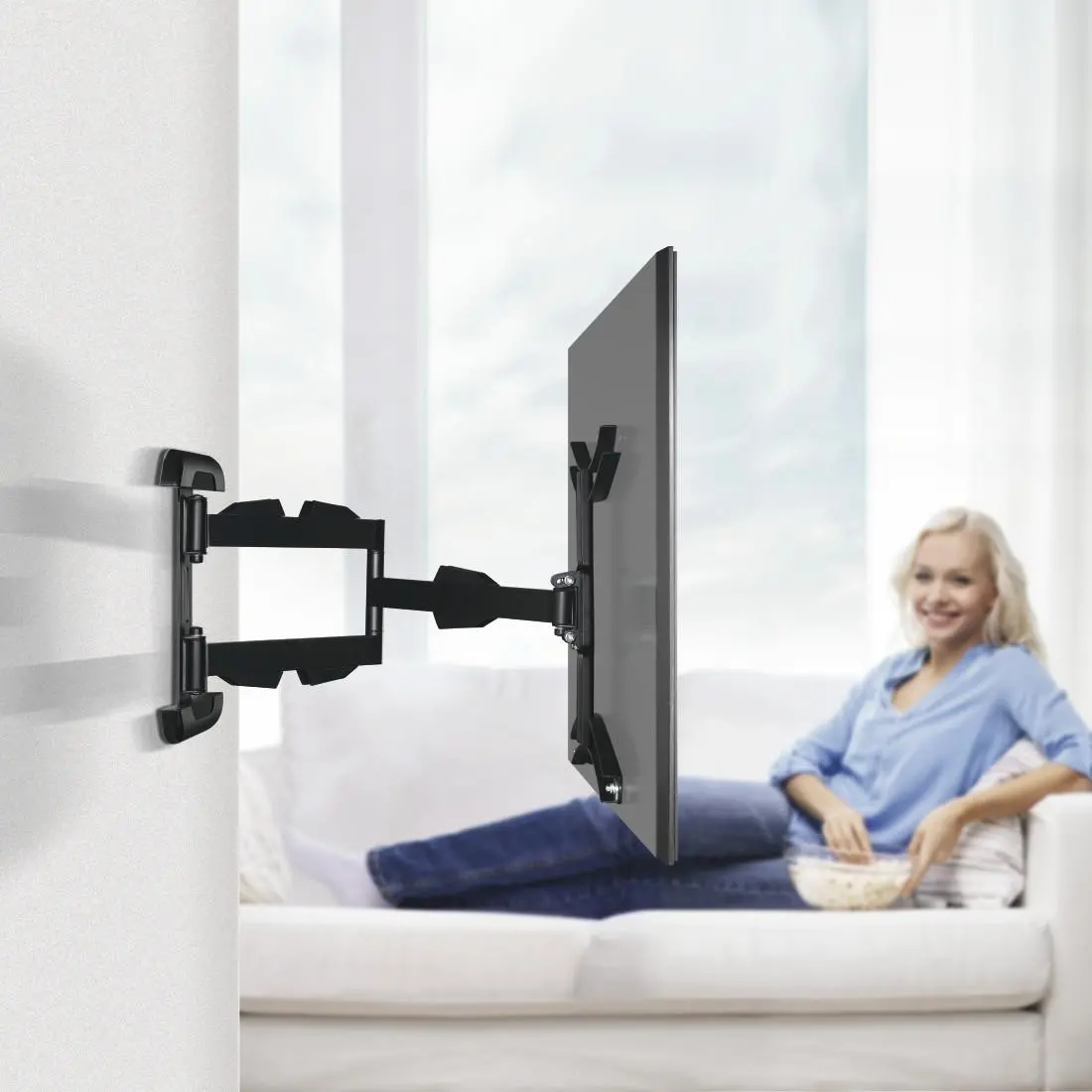 Стенна стойка за TV HAMA, 65", 400х400, до 25кг, 220841 - image 3