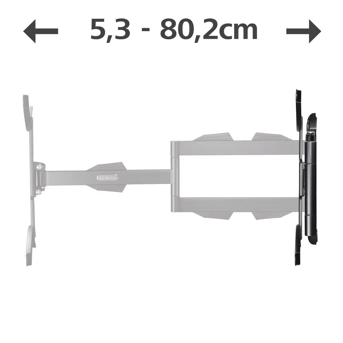 Suport de perete pentru TV HAMA, 65", 400х400, până la 25kg, 220841 - image 7