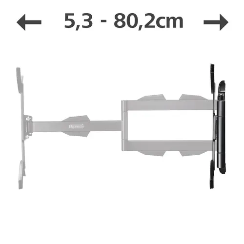 Suport de perete pentru TV HAMA, 65", 400х400, până la 25kg, 220841 - 8
